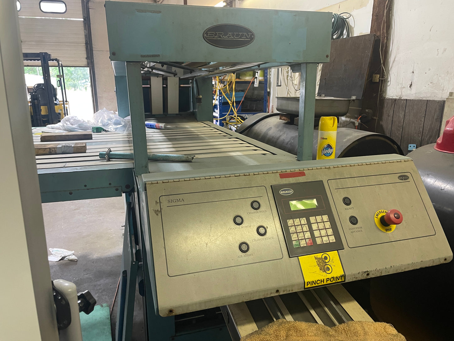 G.A. Braun Small Piece Folder Triple Sort