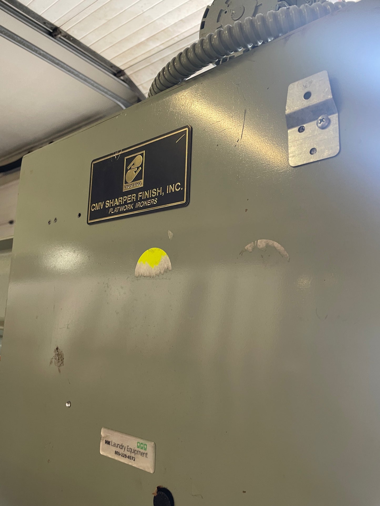 Sharper Finish Gas Ironer