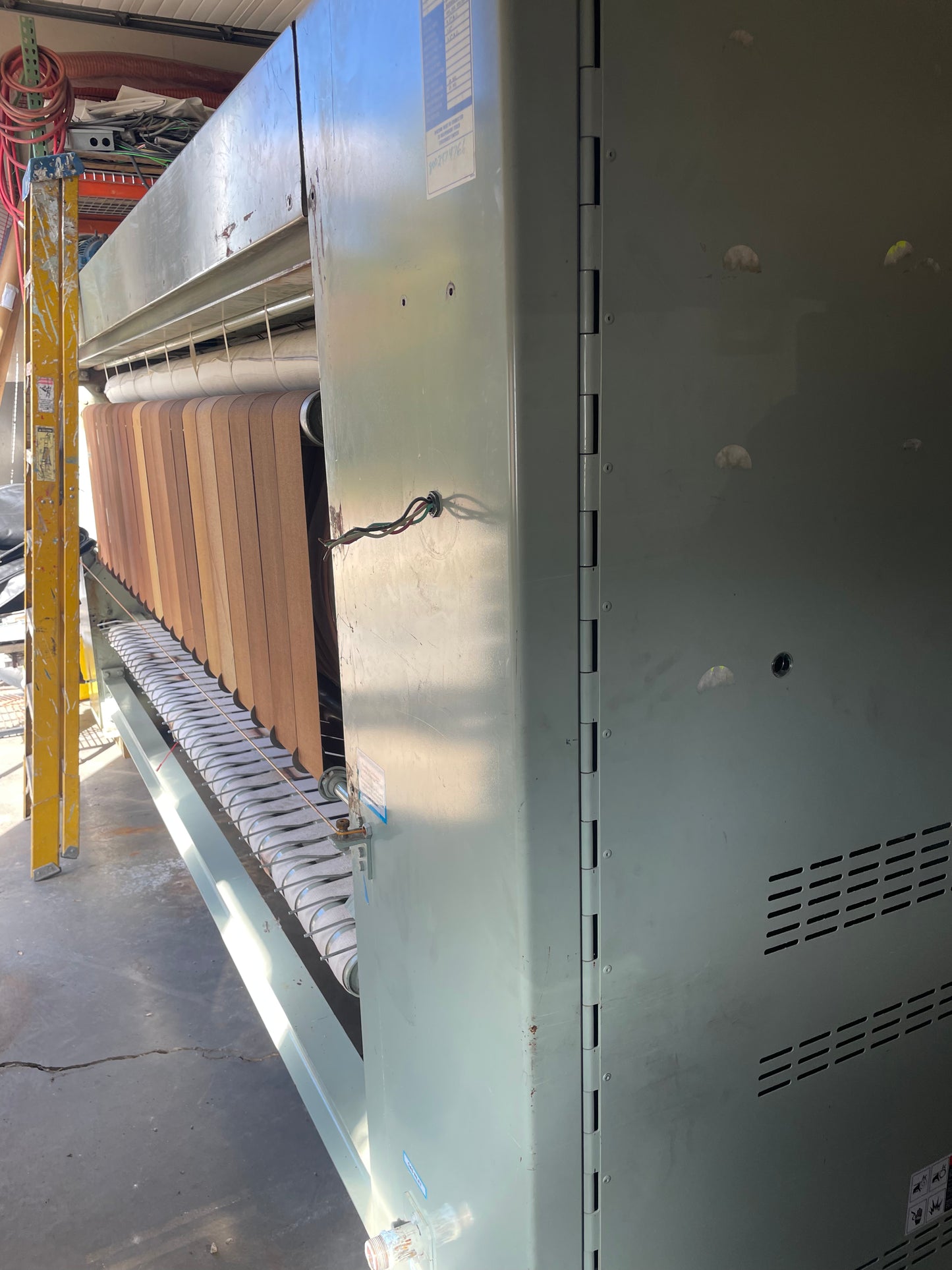 Sharper Finish Gas Ironer