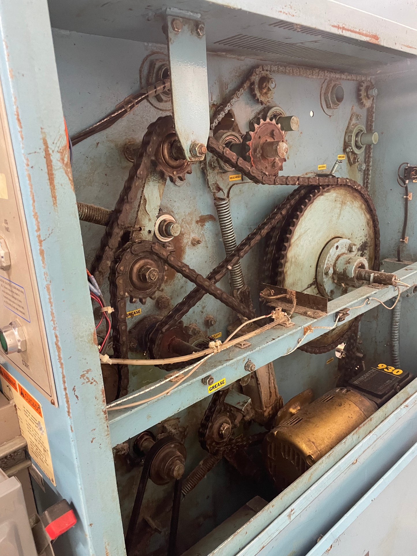 Chicago Ironer GX24-120-R with OPL Feeder