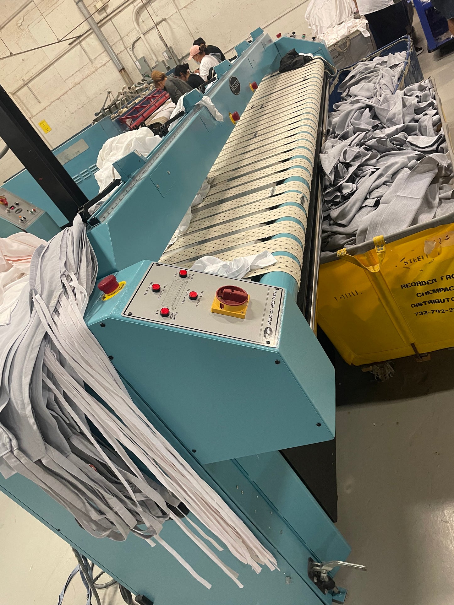 G.A. Braun SpeedVac Feed Table