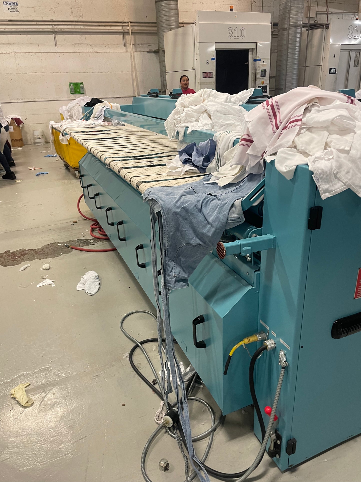 G.A. Braun SpeedVac Feed Table