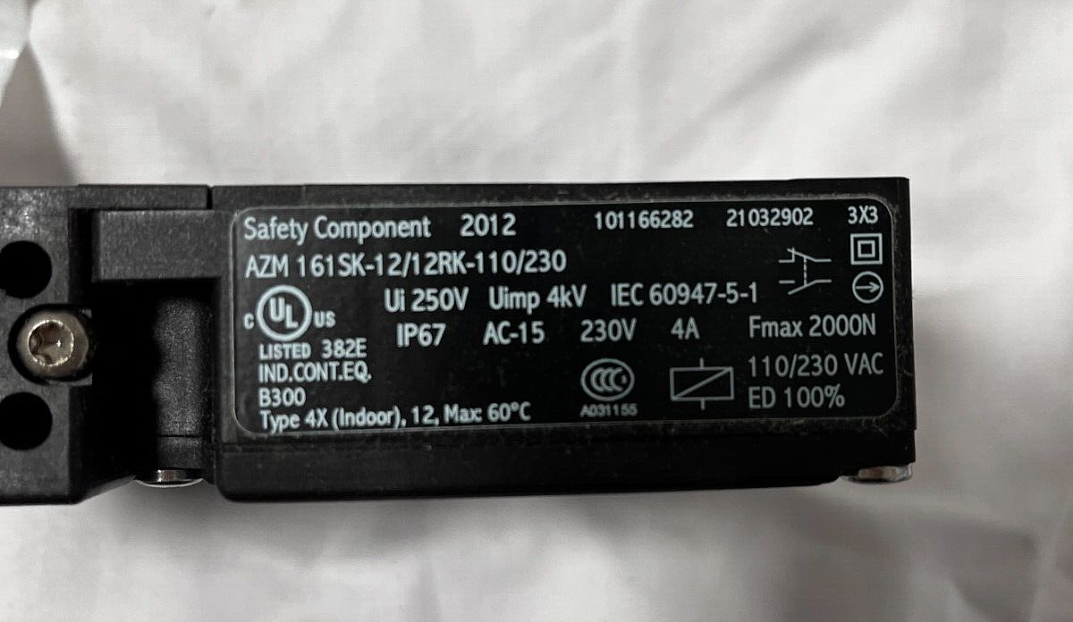 Schmersal (101166282)KEYED SOLENOID INTERLOCK,AZM161SK1212RK110230