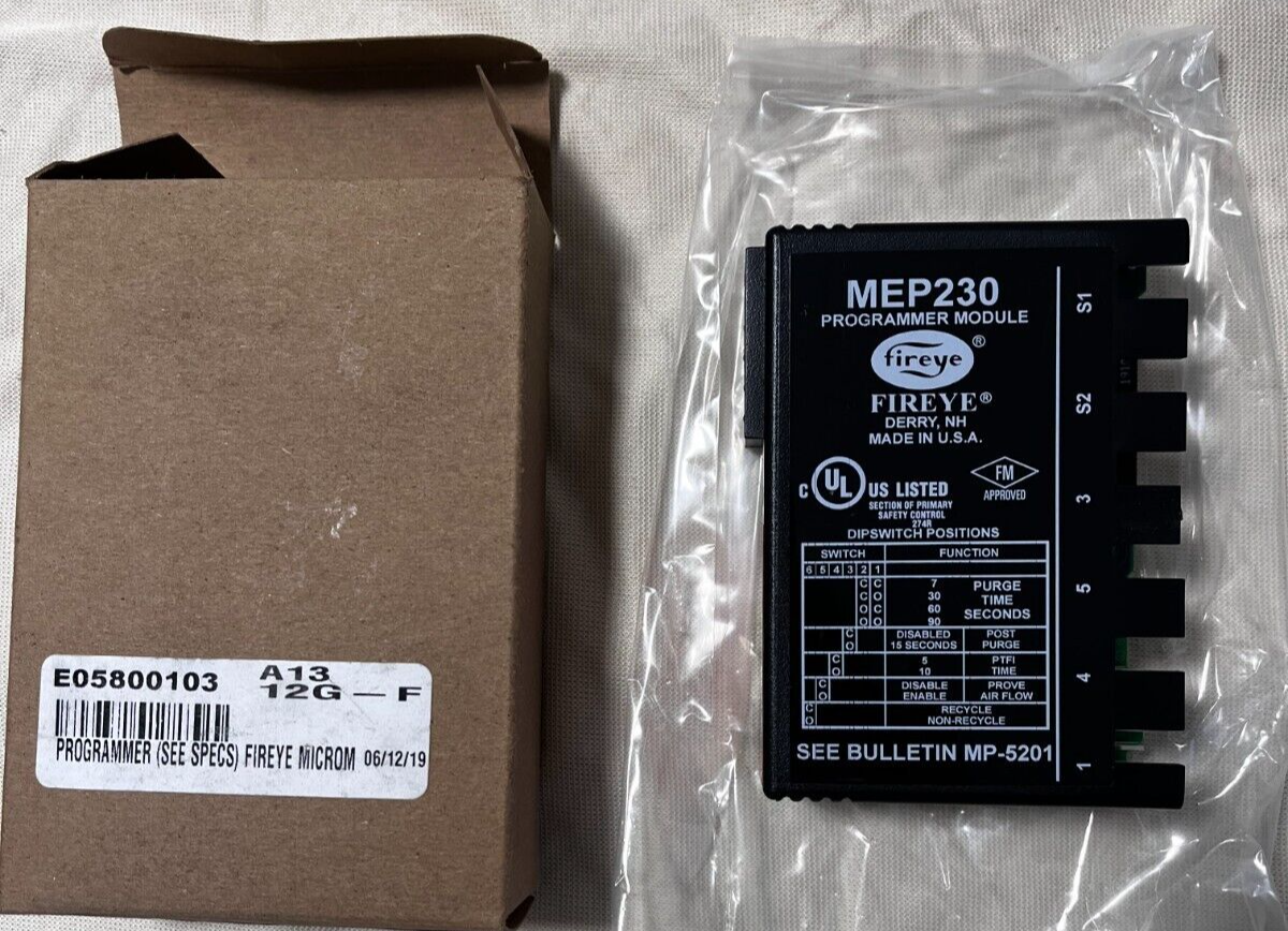 Fireye Programmer Module MEP230, GA Braun E05800103