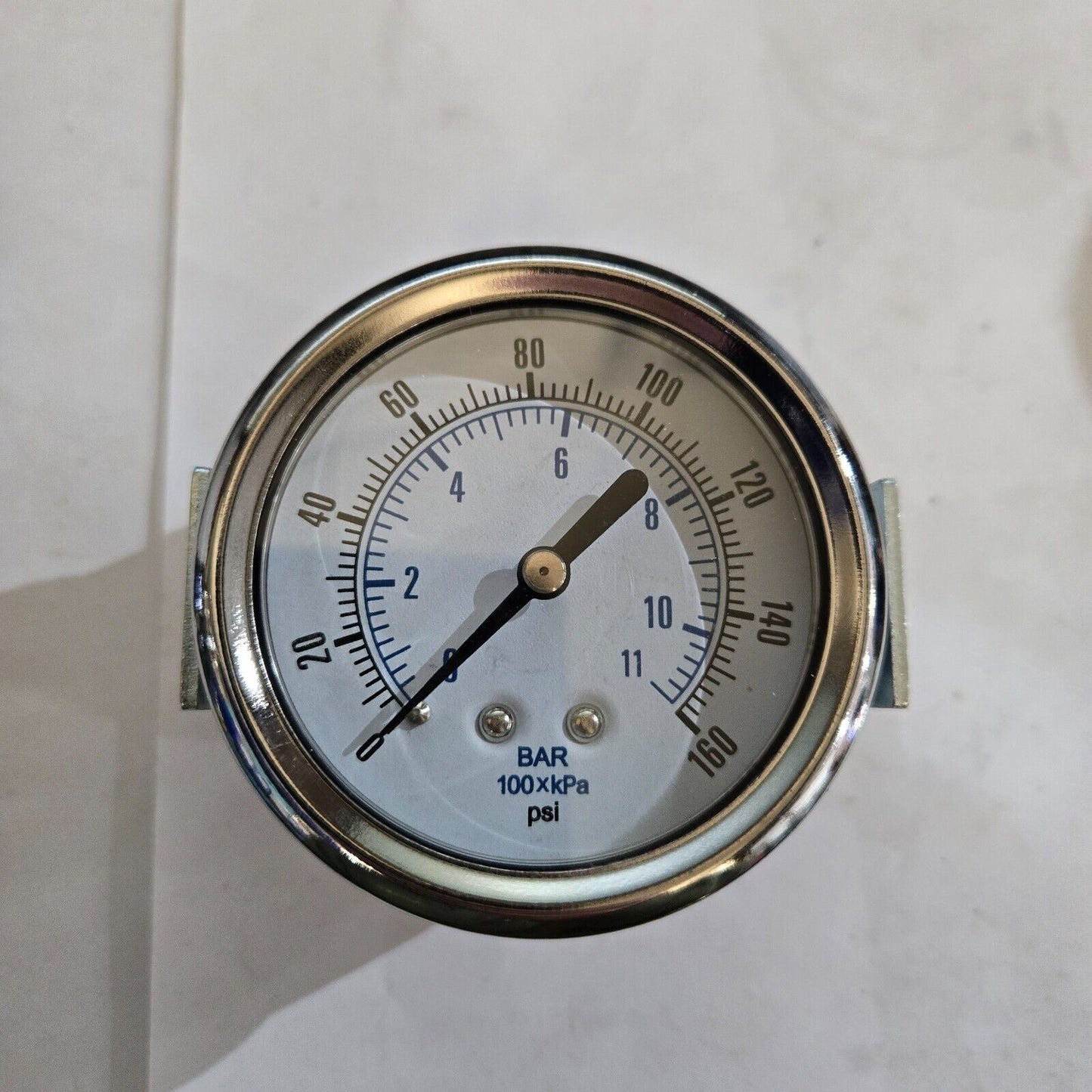 PIC Gauges 103D-254F U-Clamp Panel Mount Pressure Gauge