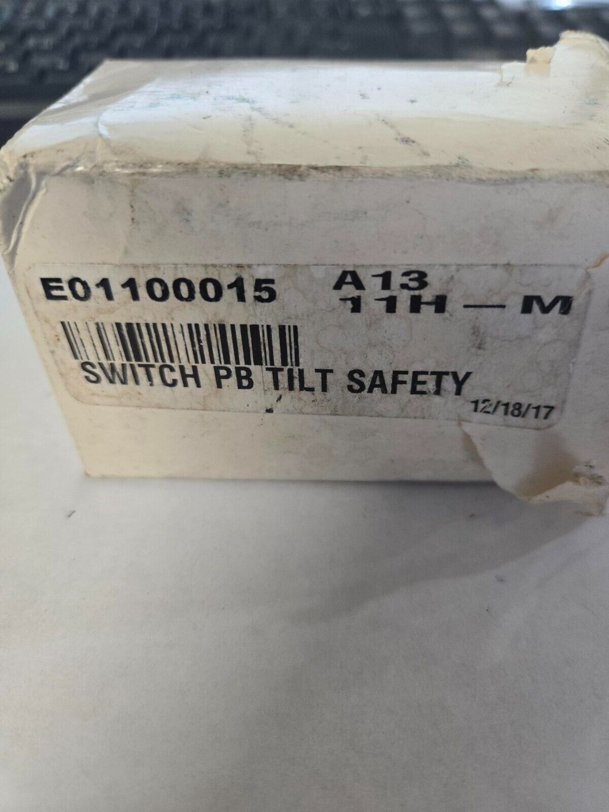 GA Braun E01100015 Switch PB Tilt Saftey