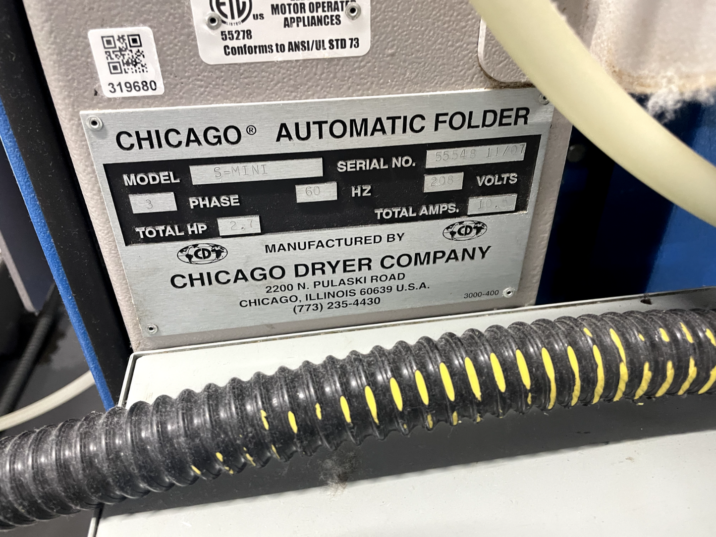 Chicago S-Mini Folder with Stacker