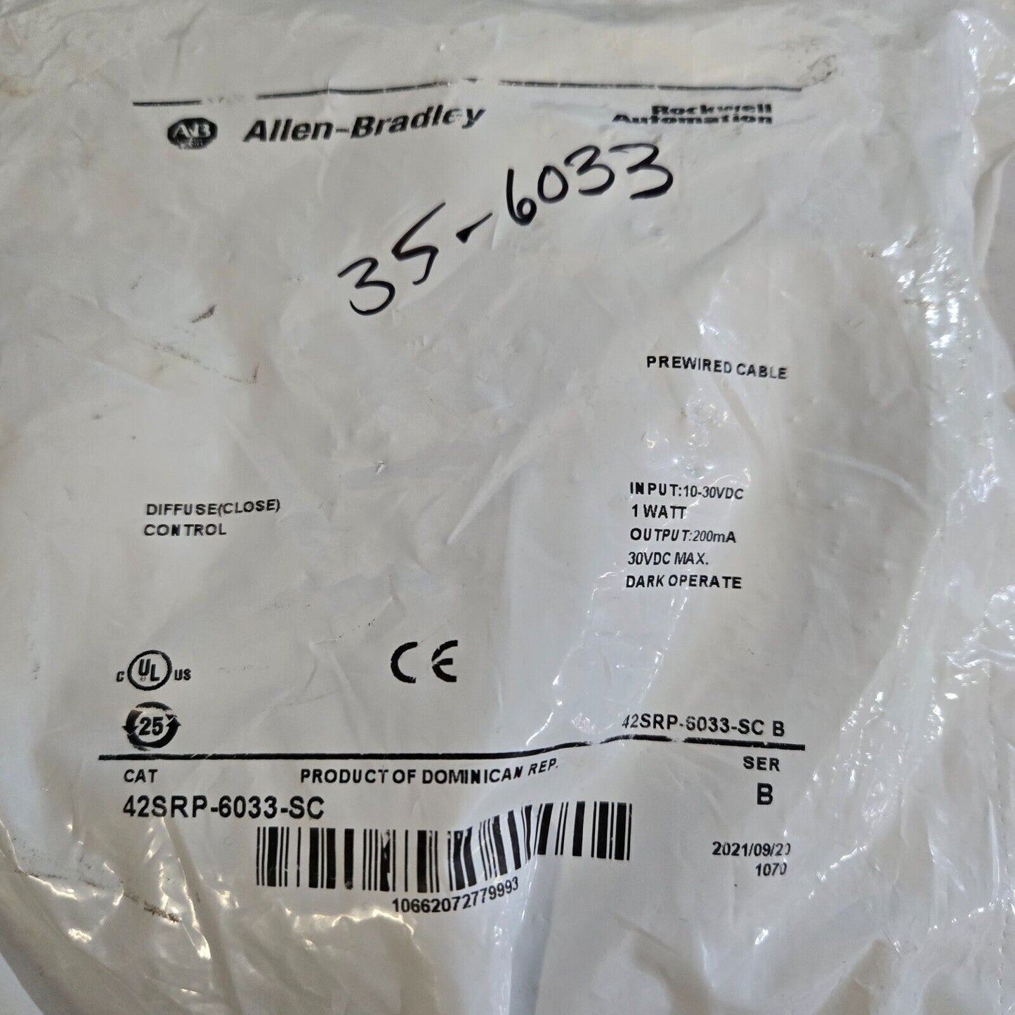 Allen-Bradley 42SRP-6033-SC Ser B