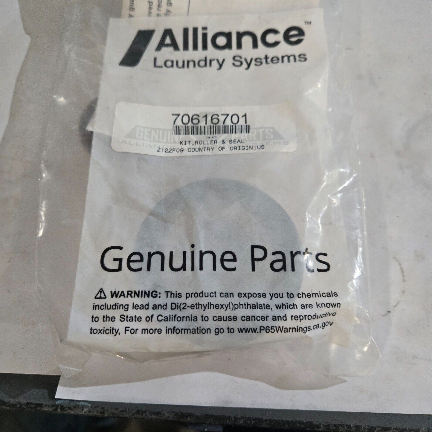 Alliance 70616701 70616701 Dryer Kit, Roller & Seal
