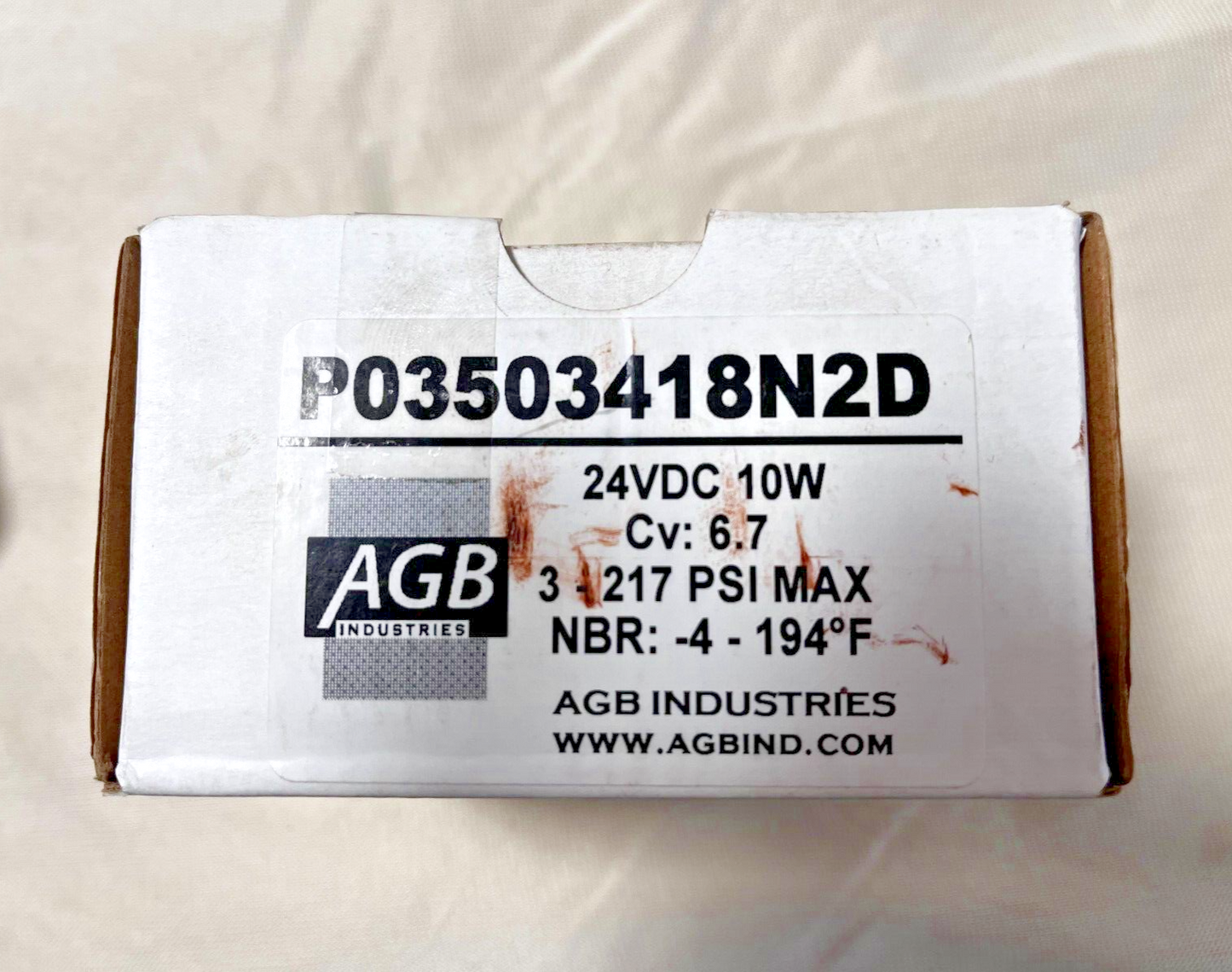 P03503418N2D 3/4" Pilot-Operated Solenoid Valve