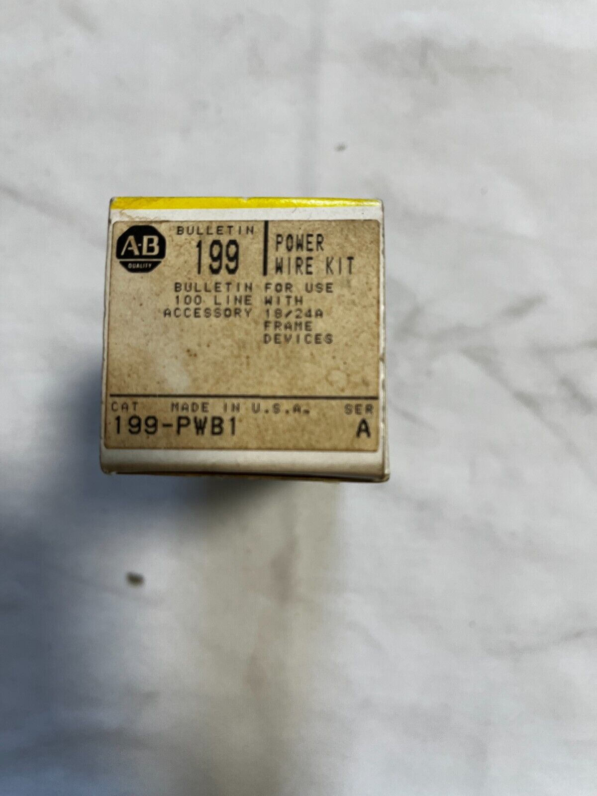 Allen-Bradley 199-PWB1 Power Wiring Kit