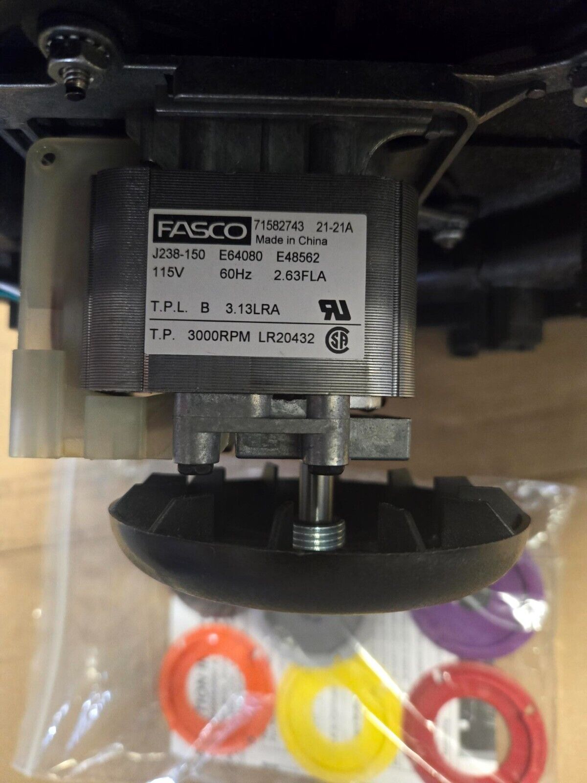 Combustion Blower Motor Assembly, S1-32649692000