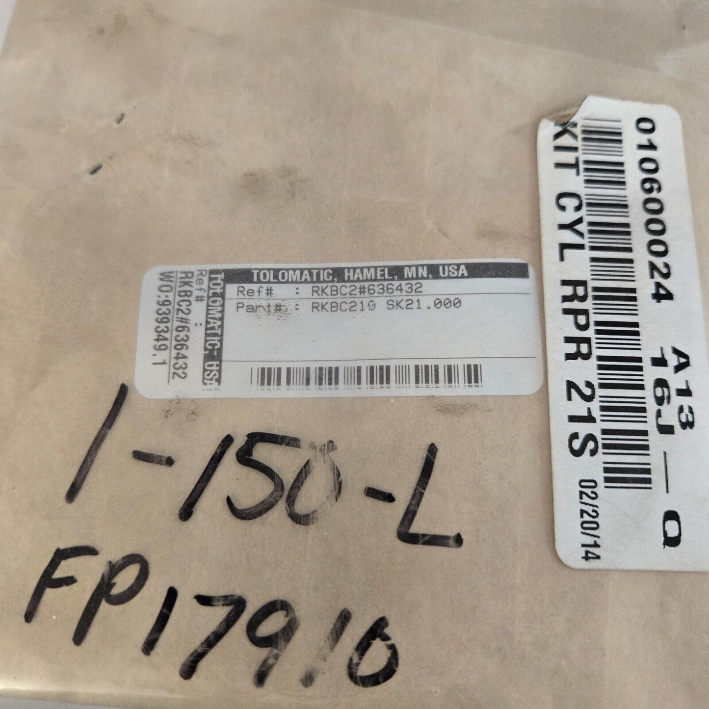 GA Braun 010600024 KIT CYL RPR 21S