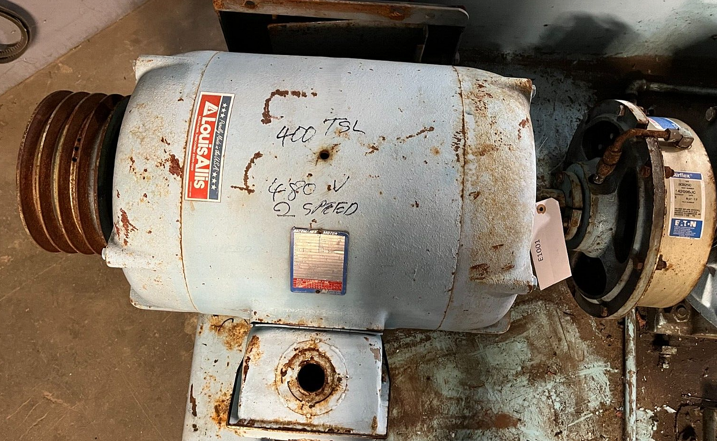 GA Braun 400 TSL Extract Motor, Model 8N33922006, D24488
