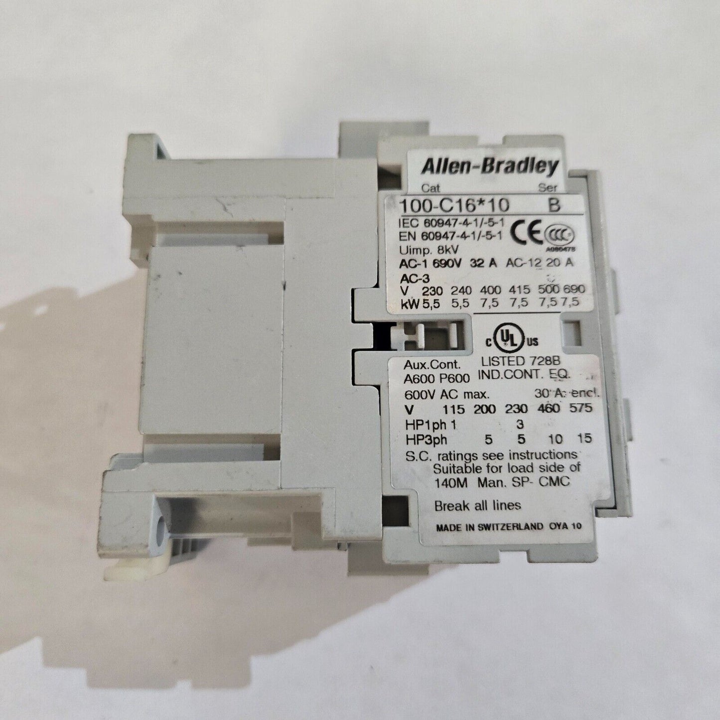 Allen Bradley 100-C16*10