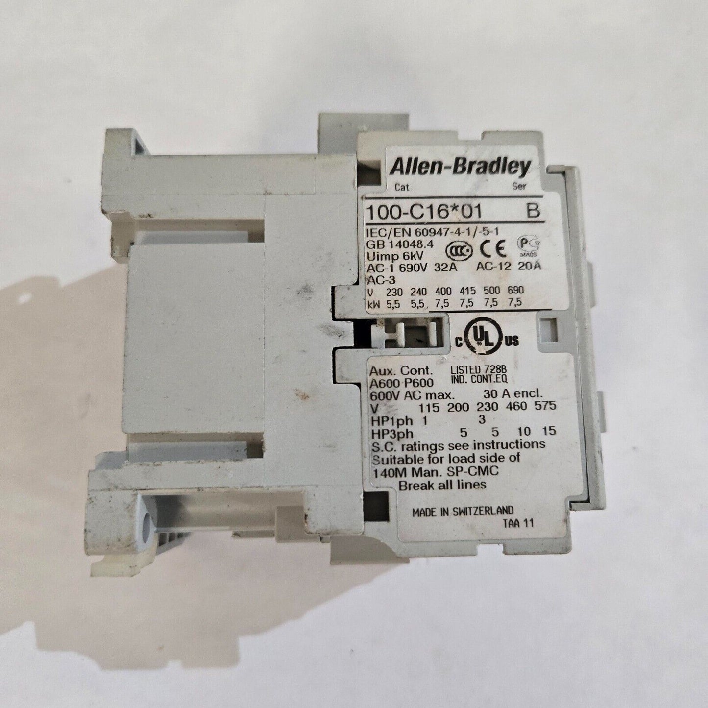 Allen Bradley 100-C16*01