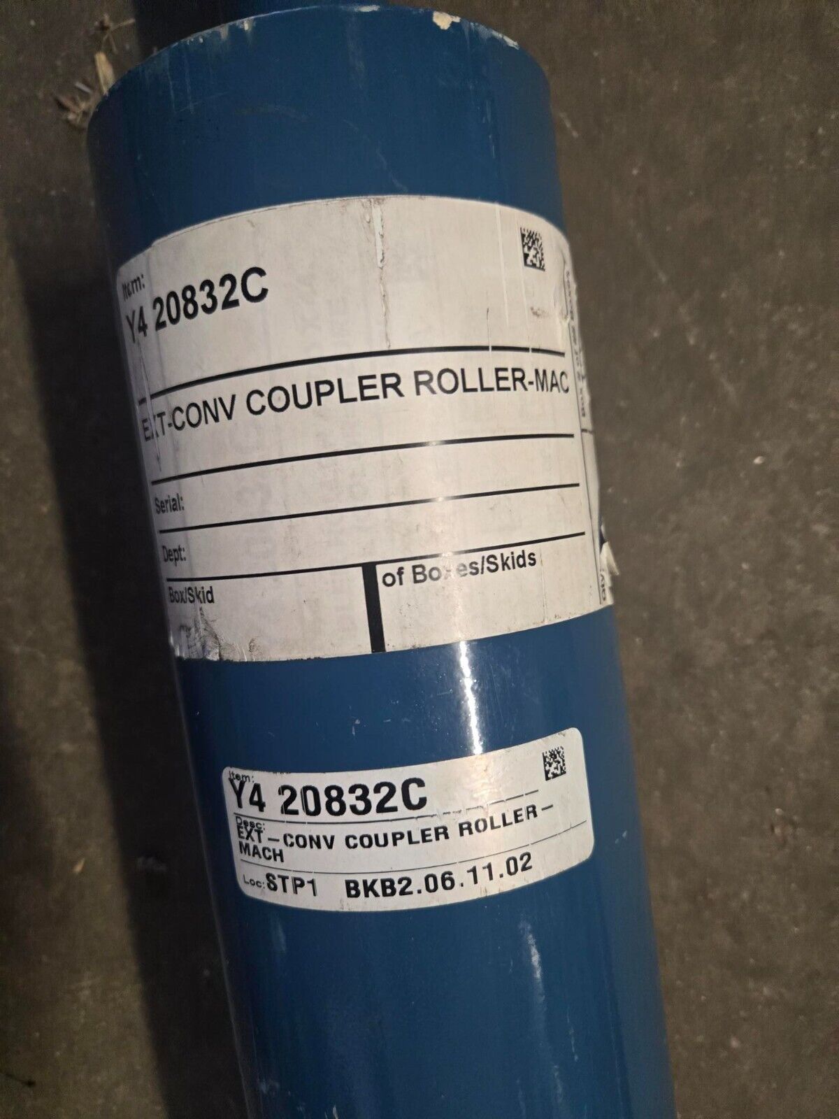 Y4 20832C Coupler Roller Ss-4232M Conv Pellerin Milnor Replaces Part Y4 20