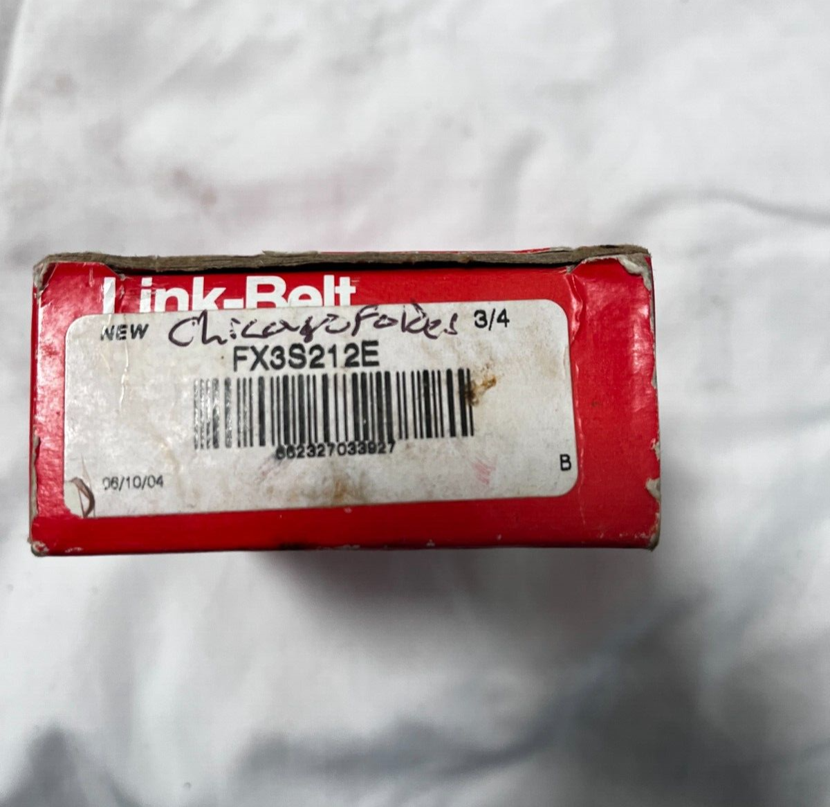 Link-Belt FX3S212E FLANGED BLOCK BALL BEARING ; 3/4" BORE 3-1/2" BOLT CIRCLE 2