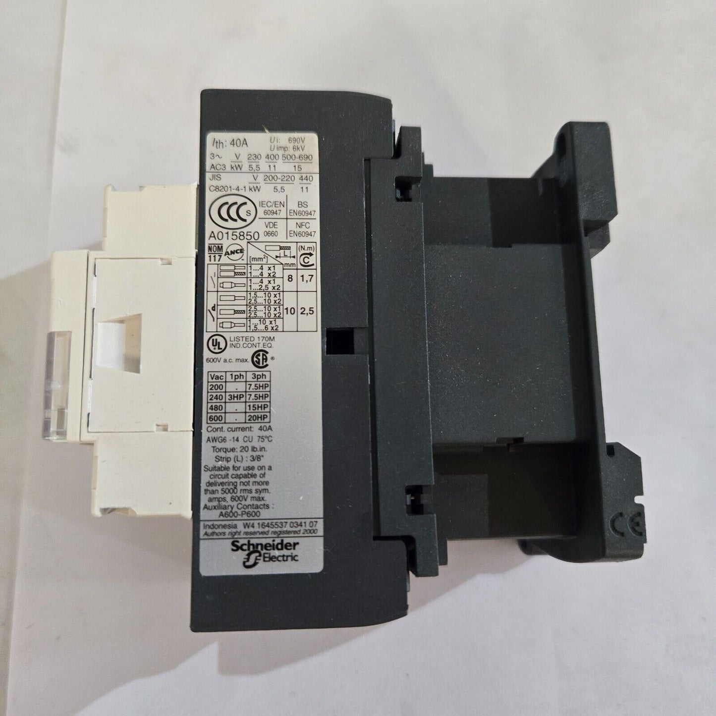 Telemecanique LC1D25B7