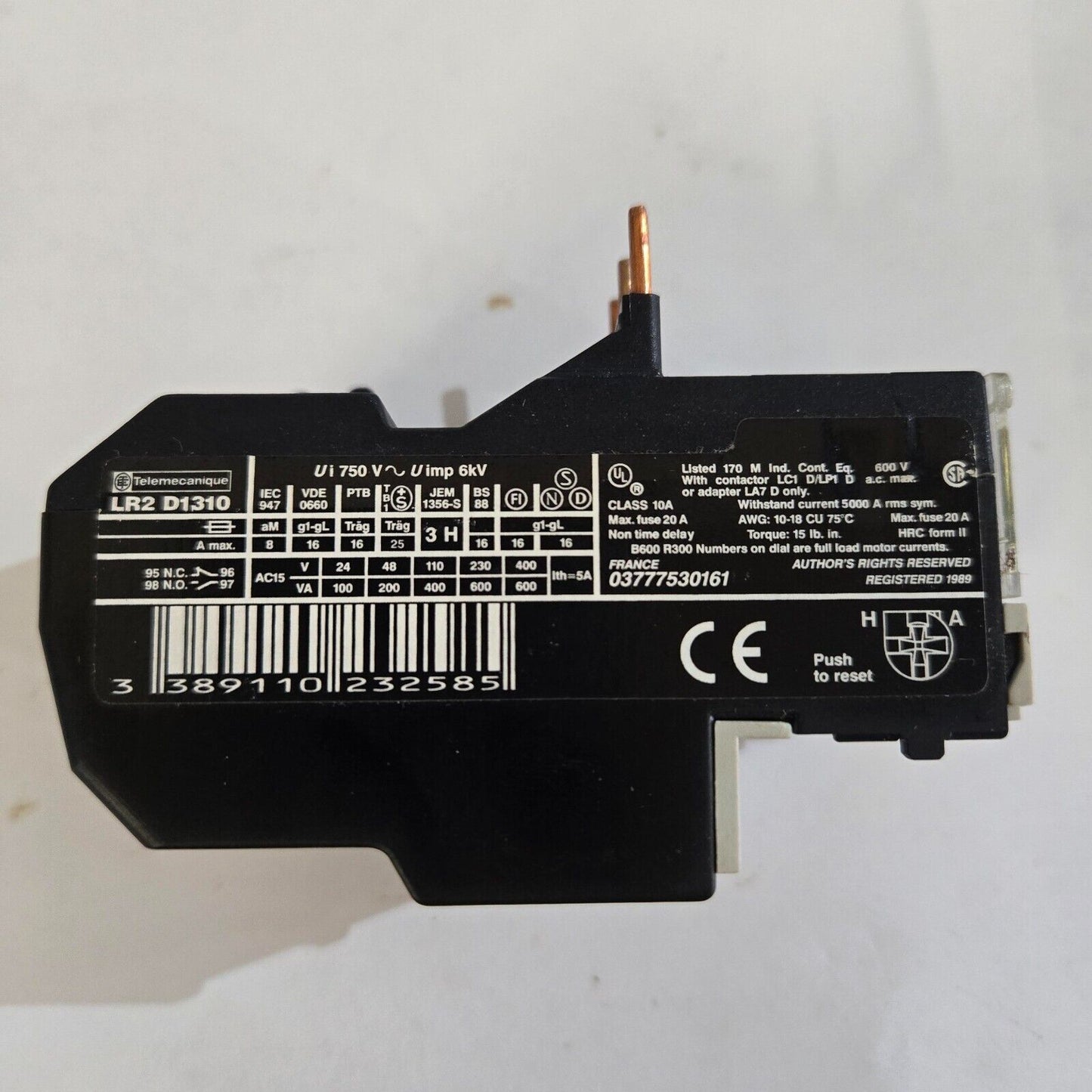 Telemecanique LR2-D1310