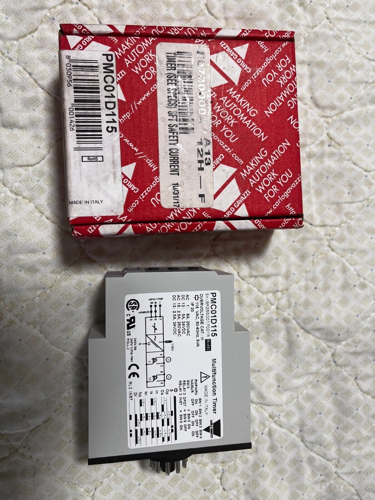 Carlo Gavazzi, Inc. PMC01D115 Time Delay Relay