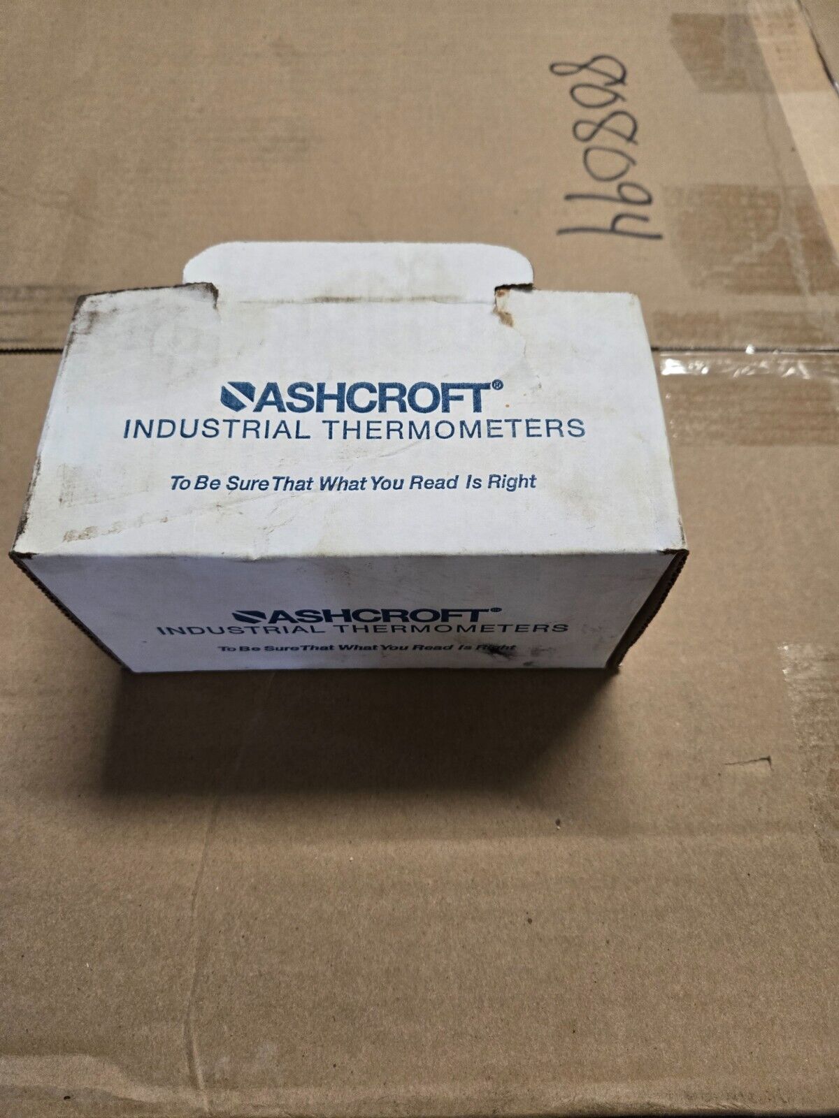 New ASHCROFT 3" BIMETAL THERMOMETER 30CI60R025 0/250F