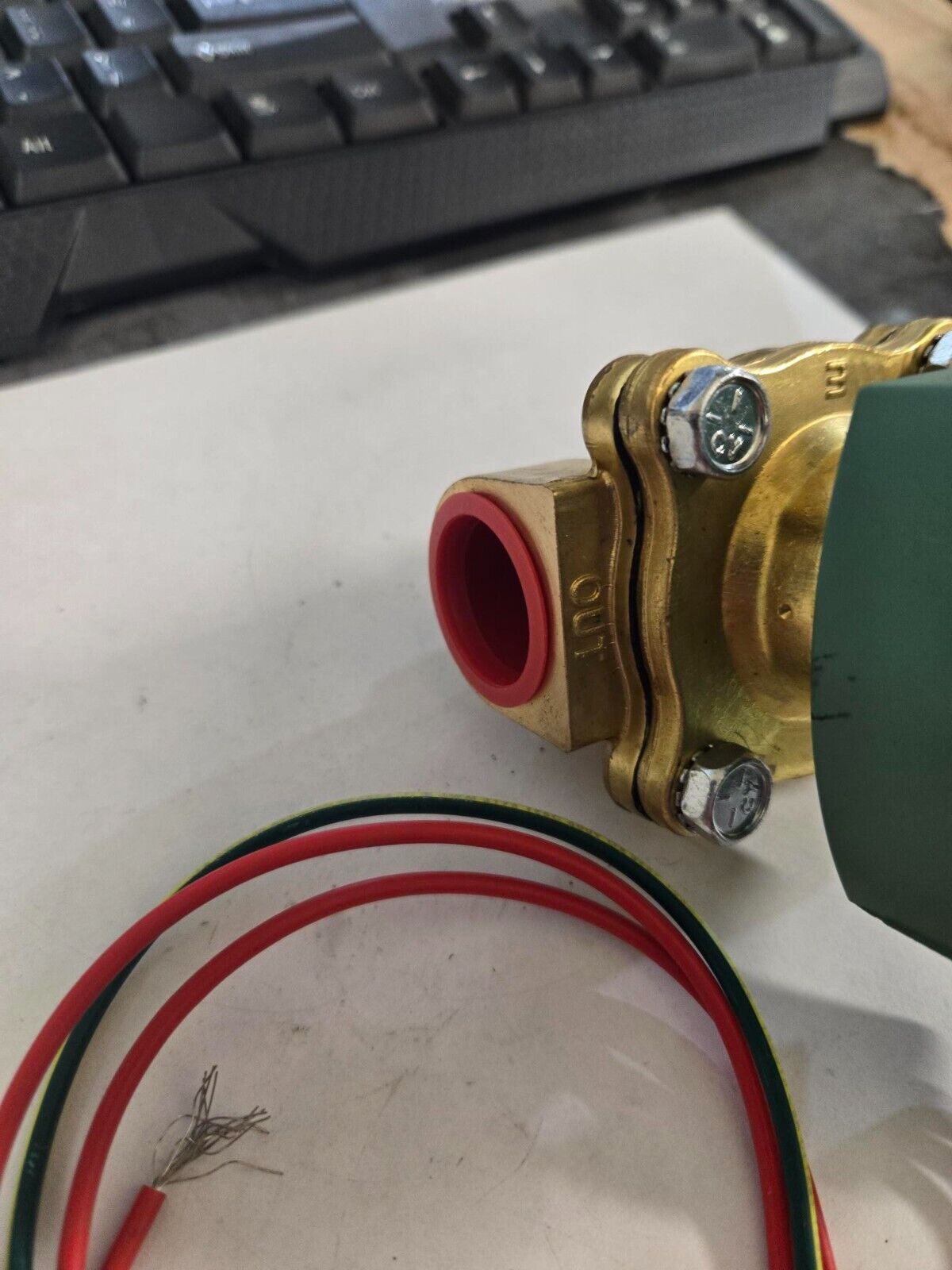 Asco 4EKU9 SOLENOID VALVE ¾ IN PIPE SIZE