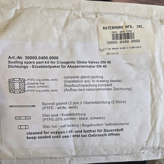 30000.0400.0000 Sealing Spare Part Kit