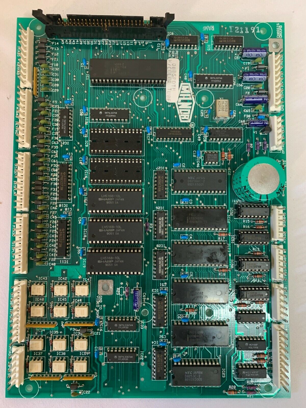 Milnor 08BSPDTM 8088 Processor + 50Pin Conn