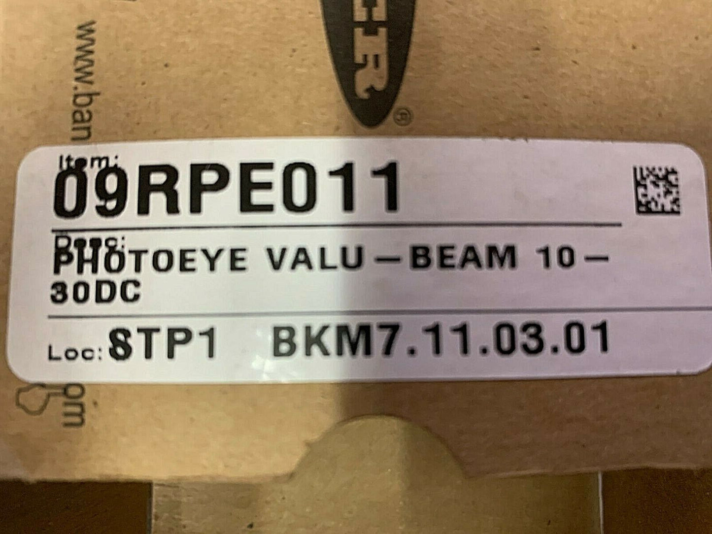 Milnor 09RPE011 Photoeye Valu-Beam 10-30 DC