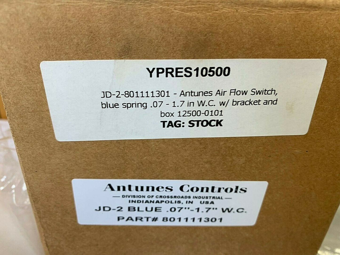 ADC WFR820864, ADG-400 Combustion Air Switch Assembly