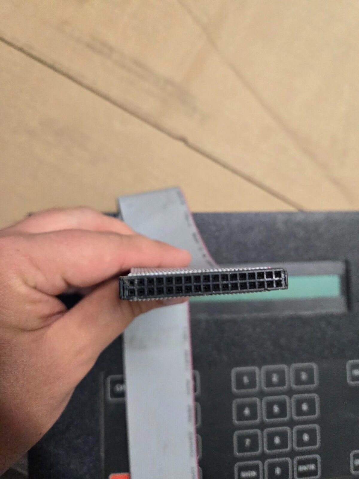 New GA Braun E05110035F Inelco PANEL FRONT PFP/LCD W/ FILTER