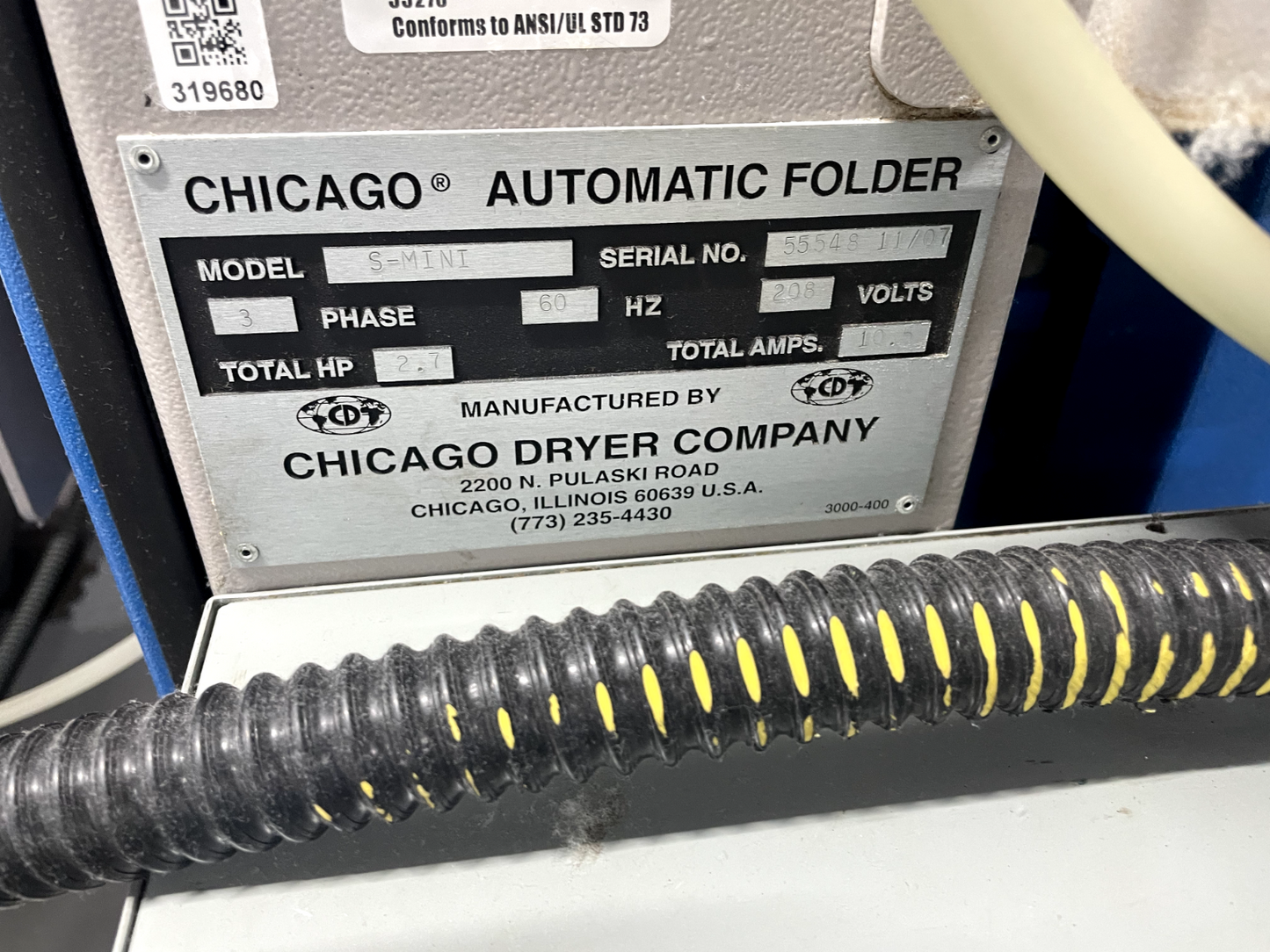 Chicago S-Mini Folder with Stacker