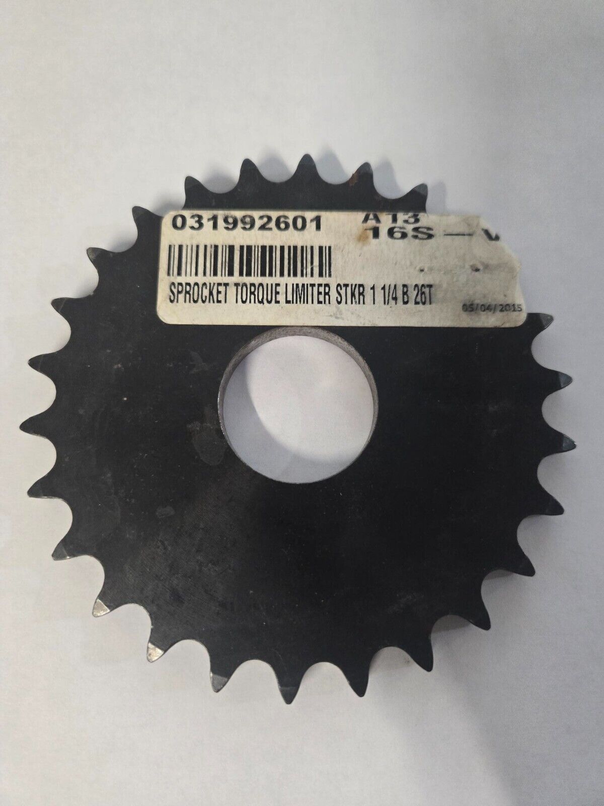 GA Braun 031992601 SPROCKET TORQUE LIMITER STKR 1 1/4 B 26T