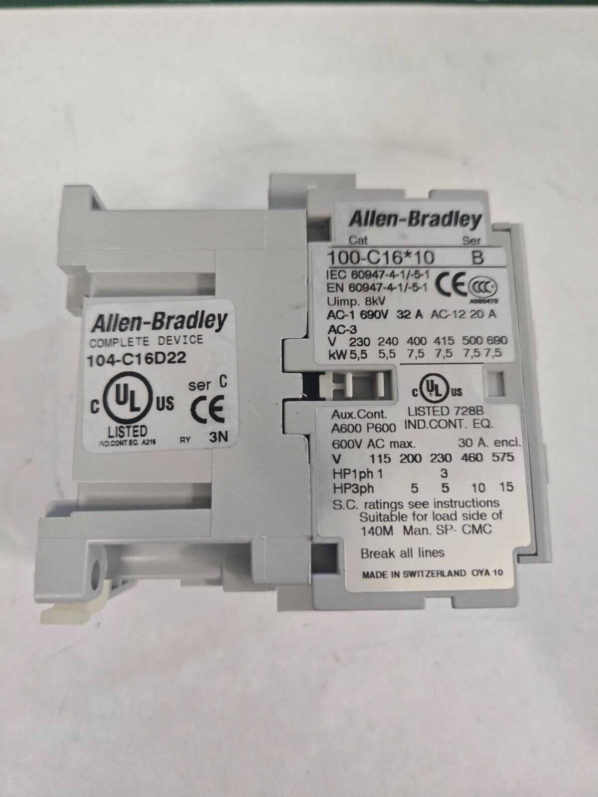 Allen Bradley 104-C16D22