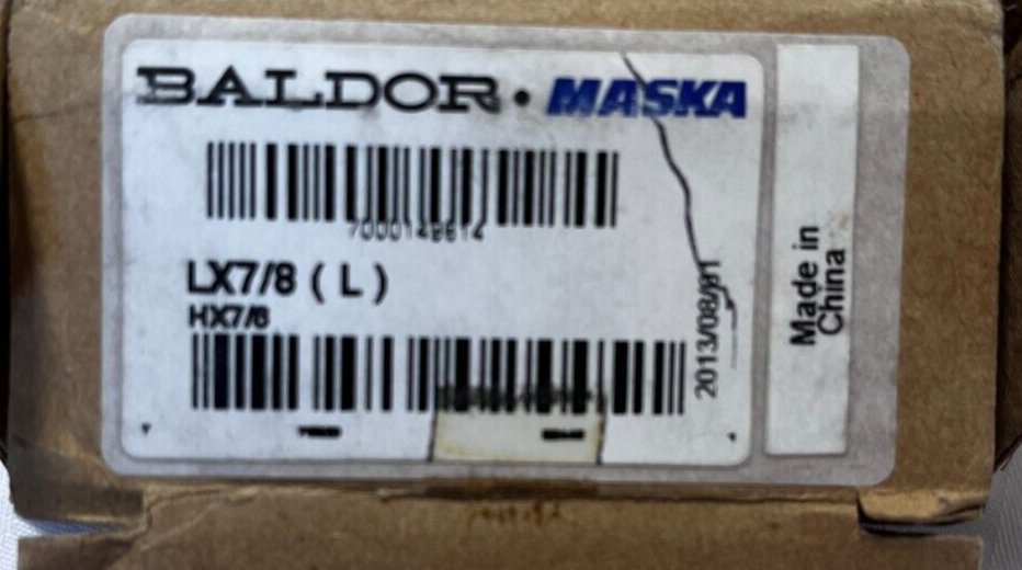 Baldor Maska LX7/8 L7/8 QD Bushing 7/8" Keyed Bore