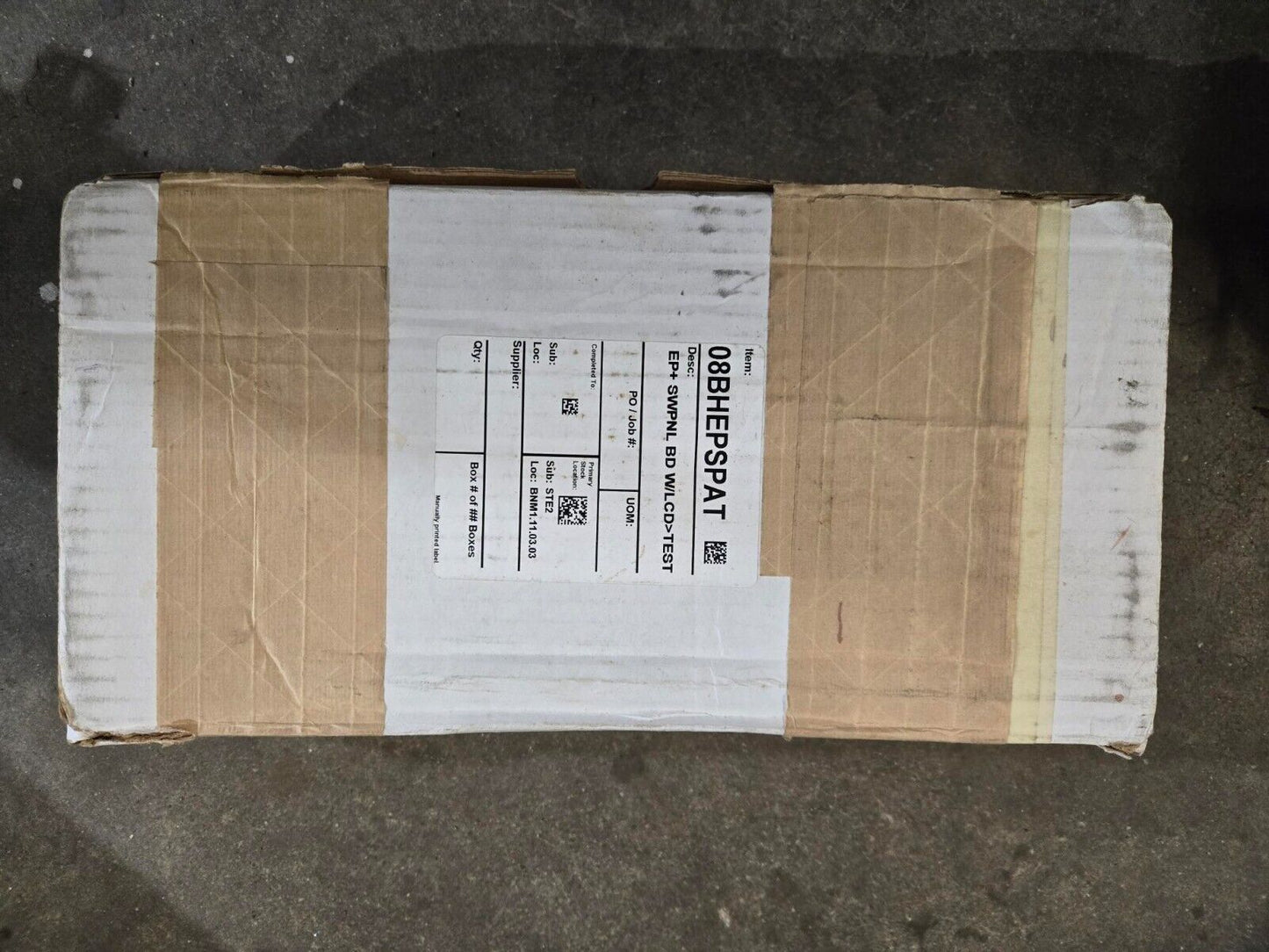 Milnor 08BHEPSPT Display Board