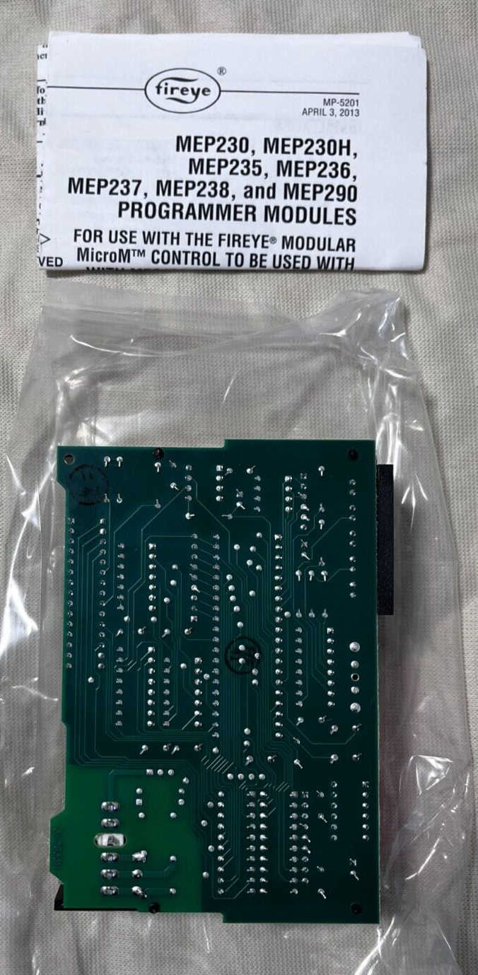 Fireye Programmer Module MEP230, GA Braun E05800103