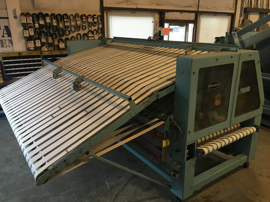 GA Braun Omega Folder 2001 2 Lane with Stacker