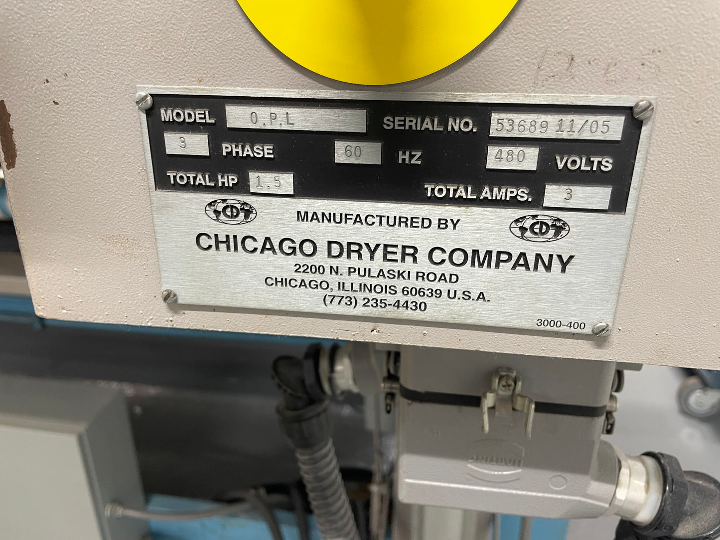 Chicago Ironer GX24-120-R with OPL Feeder