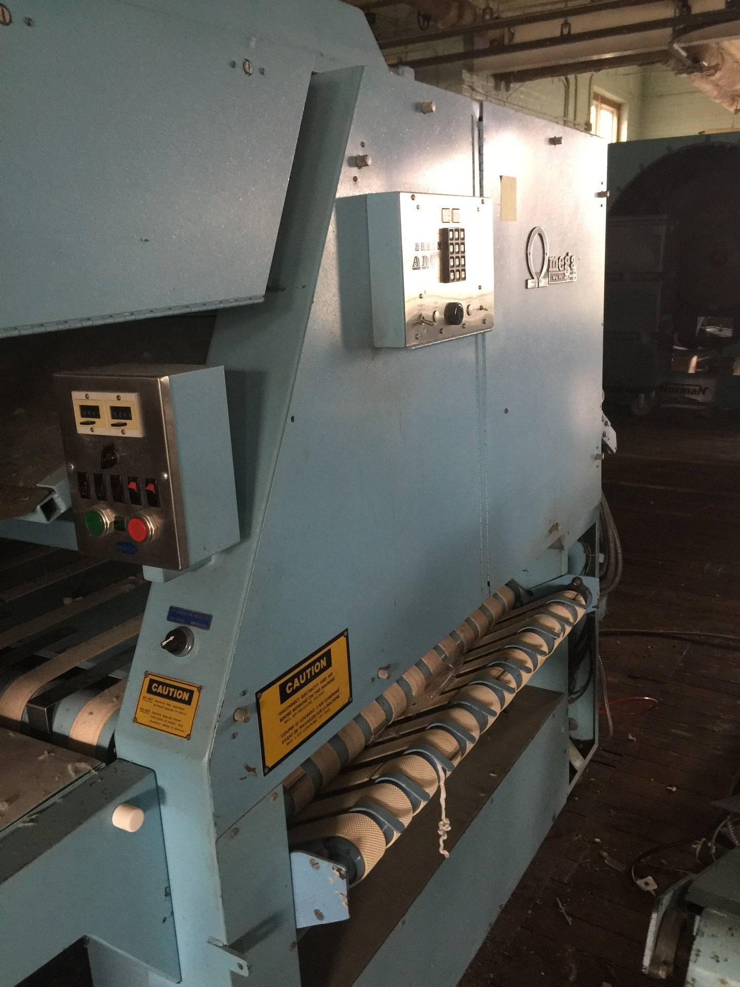 GA Braun Omega Folder 1989 4 Lane w. 4 Lane Small Piece Accumulator