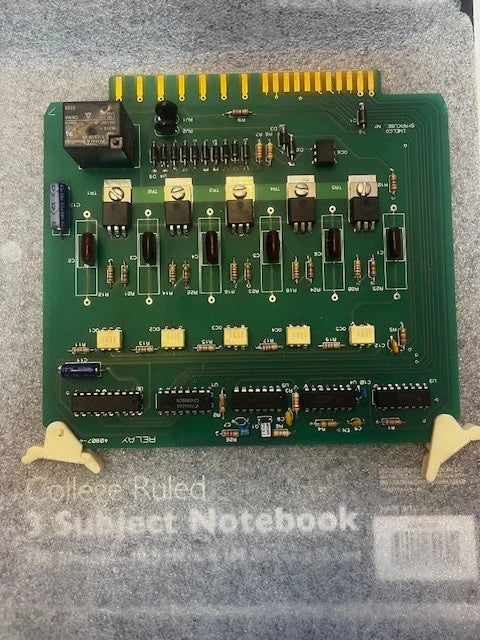 Repair Service GA Braun 120v Relay Board #E05110022 / E15057