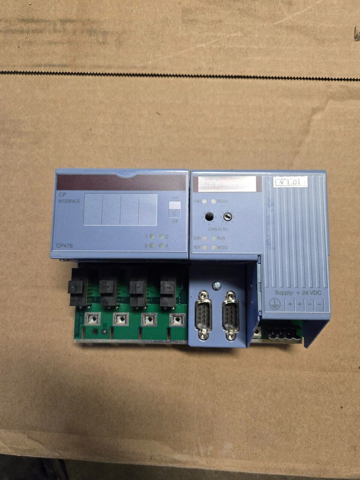 Unused as Pictured G.A. Braun E05110212 Module CPU476 B&R Blue ...