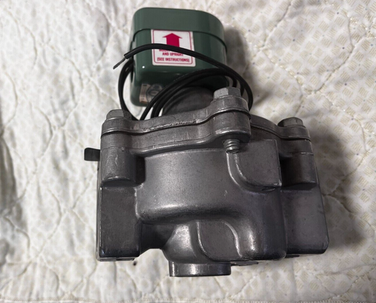 ASCO REDHAT 8515B50 1" Aluminum Solenoid GAS Valve, 1,119,000 BtuH Max air inert