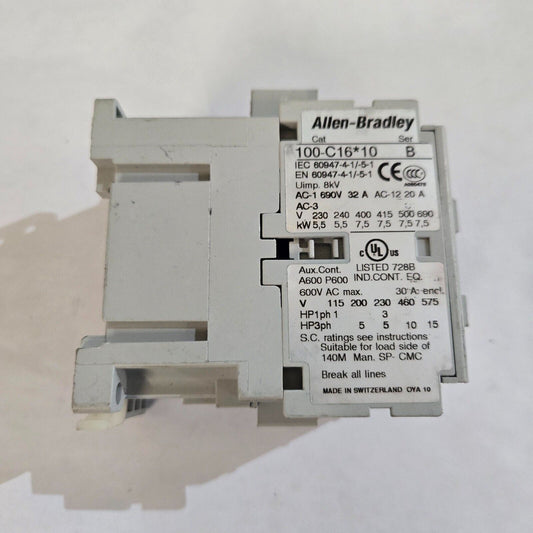 Allen Bradley 100-C16*10