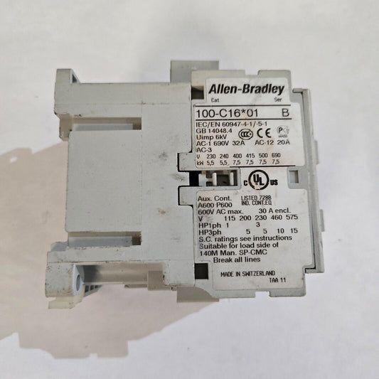 Allen Bradley 100-C16*01