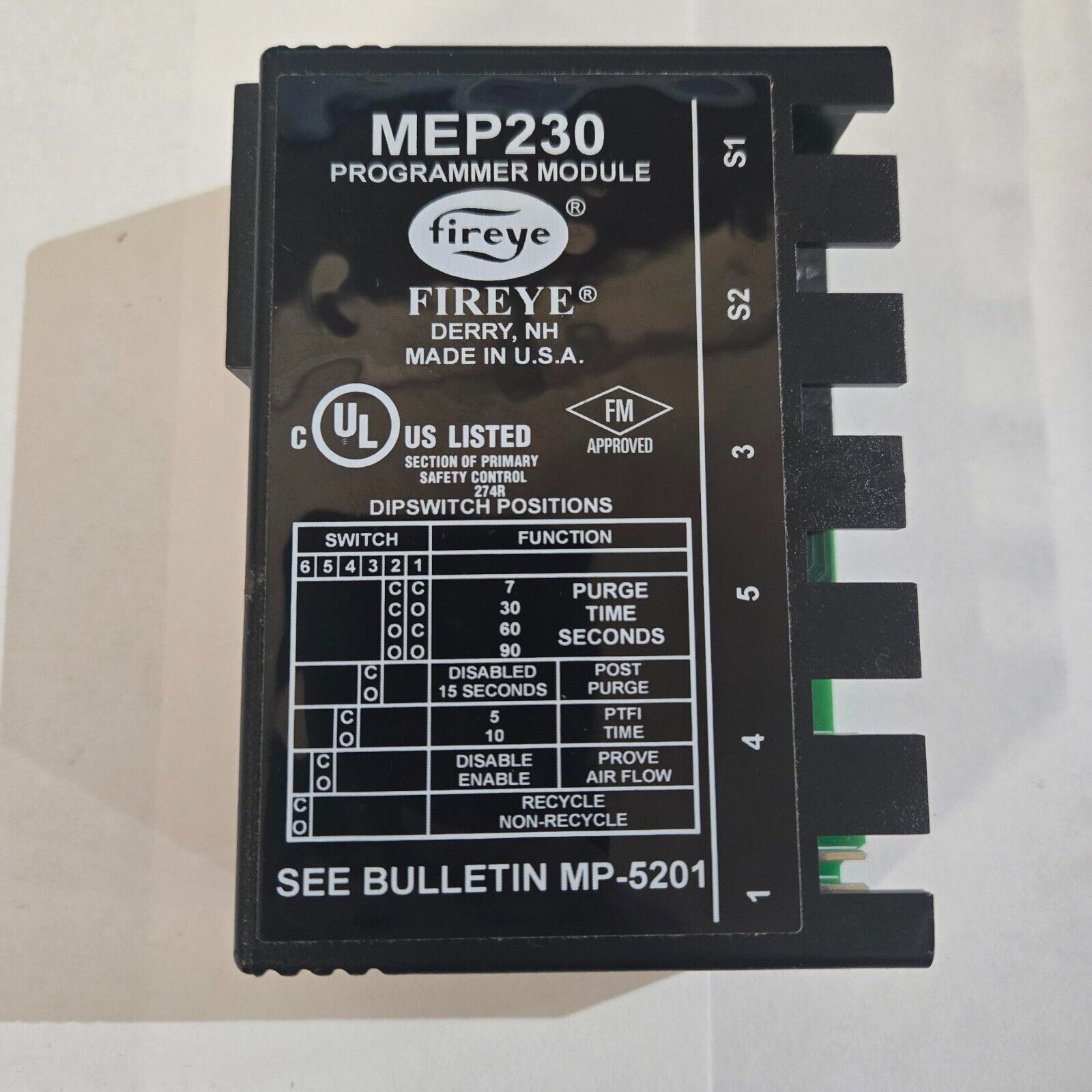 Fireye MEP230 Programmer Module – Leading Edge Laundry Equipment
