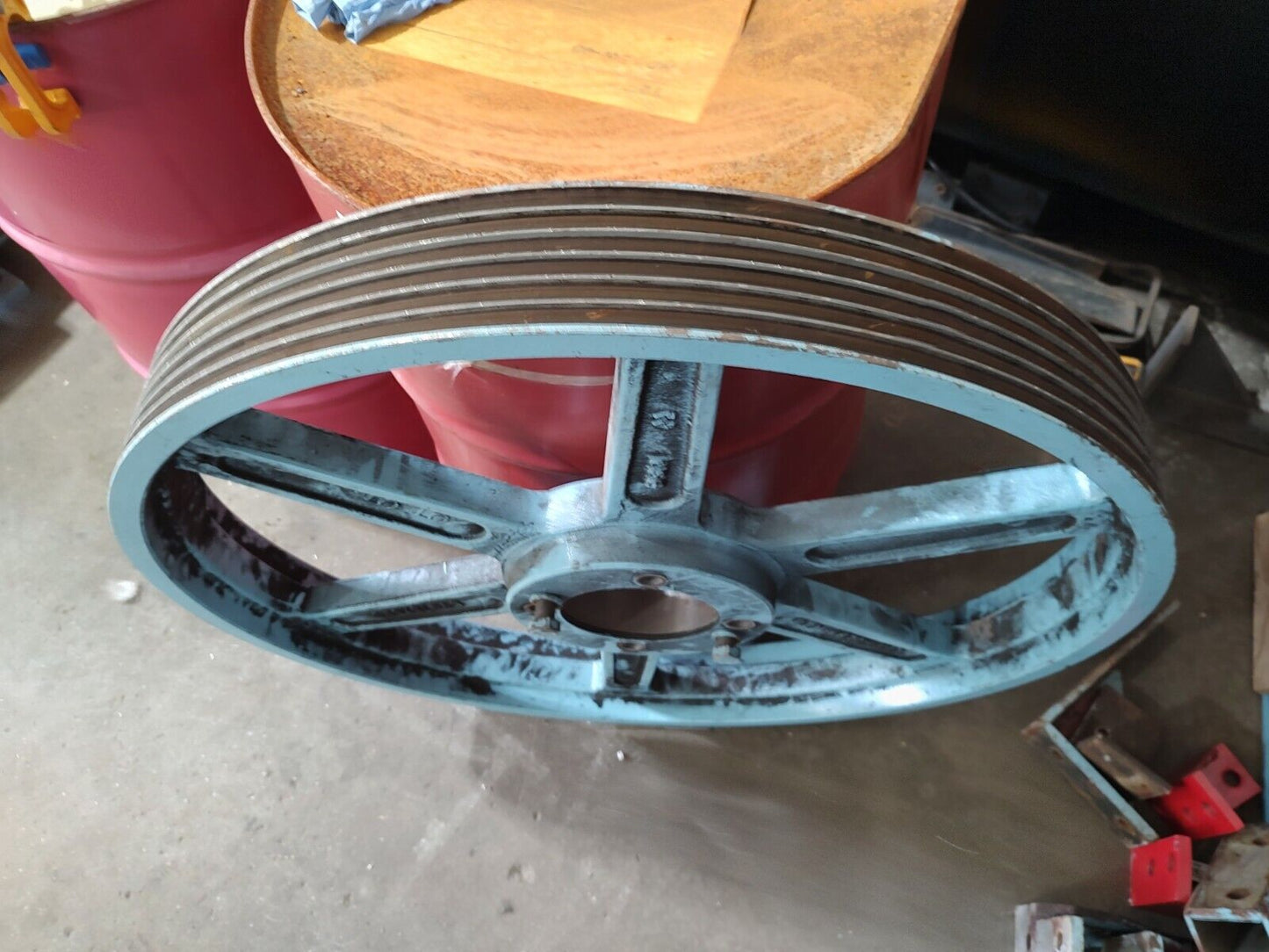 D02000302,SHEAVE 8GR 5V50.0 MS DUCT IRON STAT BAL