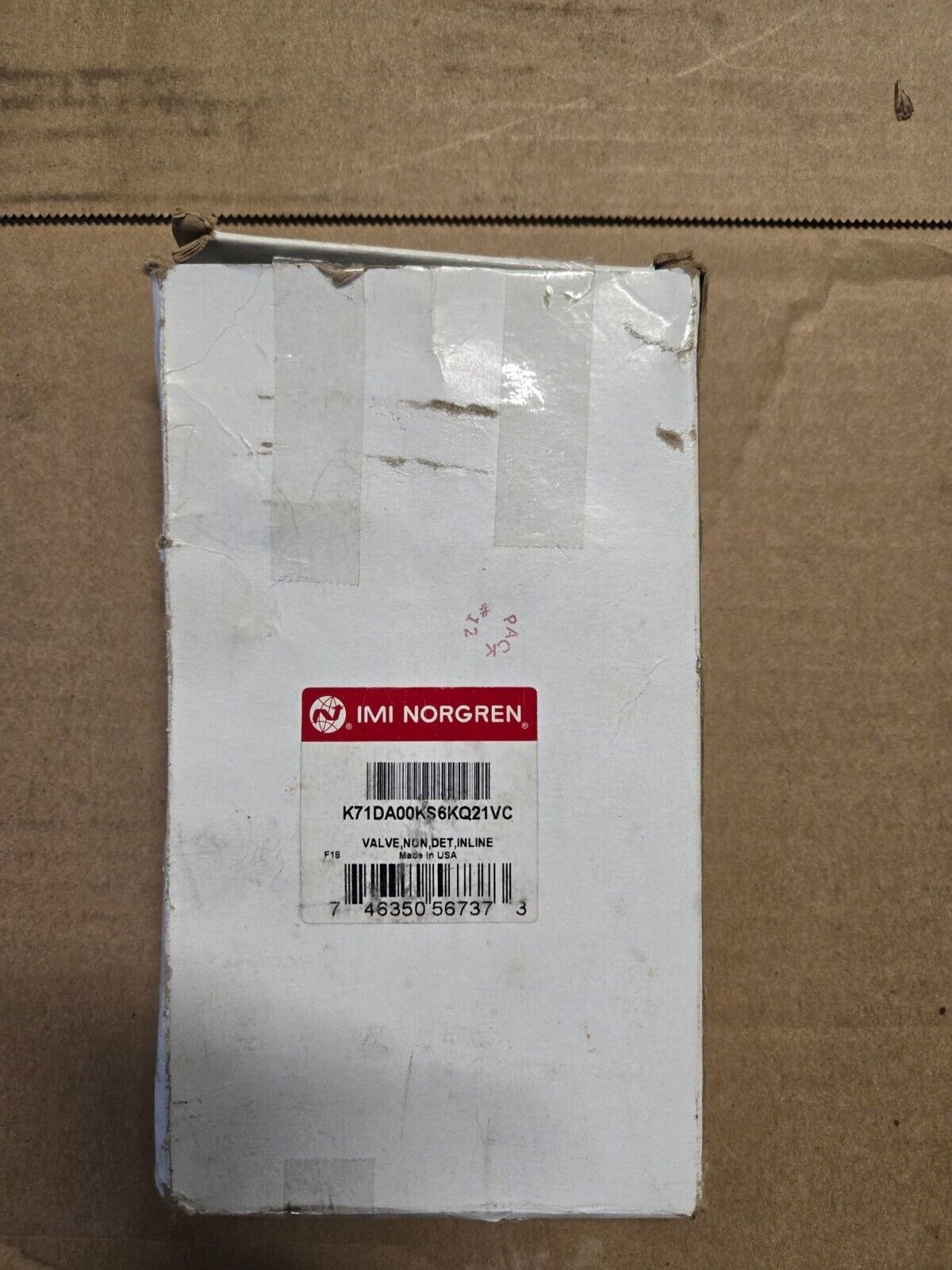 New as pictured Norgren K71DA00KS6KQ21VC