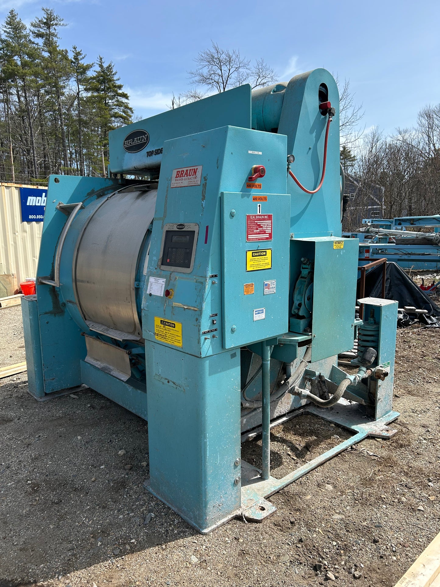 GA Braun 600 TSL Washer Extractor